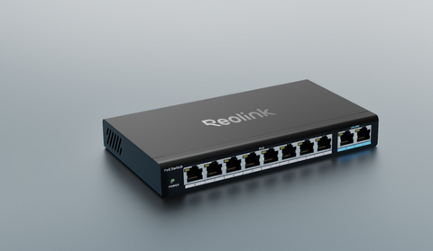 RLA-PS1
10-Port PoE Switch with 120W PoE Power Budget 