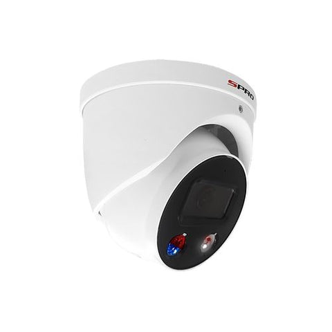 8MP IP Smart Dual Illumination Active Deterrence Camera with AI Technology