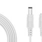 Reolink white 4.5M Power Extension cable end close