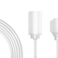 solar panel extension cable white close up cable ends