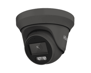 HiLook by Hikvision THC-T259-MS-GREY 5MP Analogue TVI Colorvu Turret with Audio 2.8mm