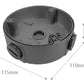 Dimension of SPRO CCTV Camera Base 06 - Grey