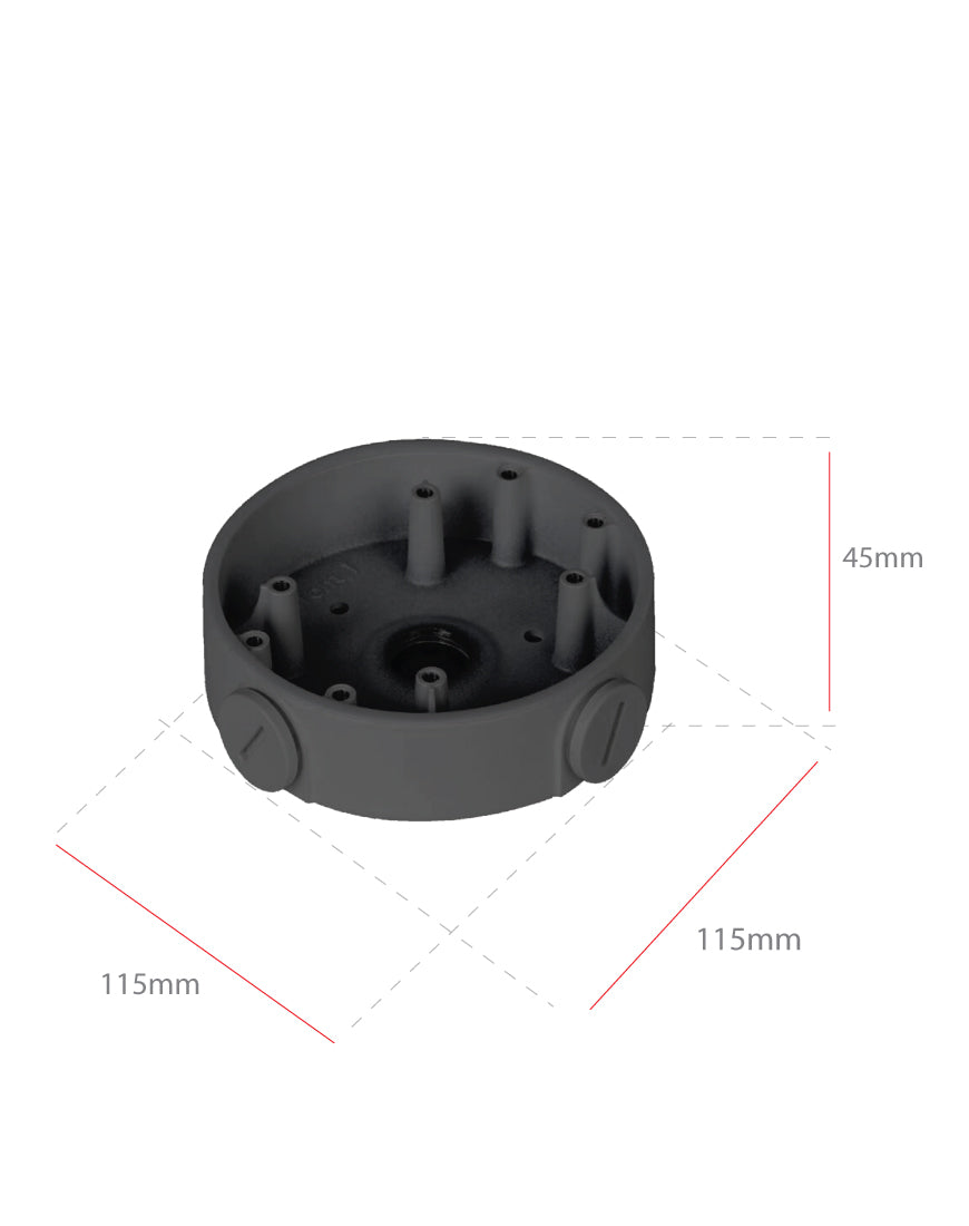 SPRO CCTV Camera Base10-Grey