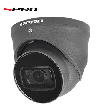 4K 8MP Dome Grey 2.8mm Lens with IR - The frontier in providing unbelievably crisp video along with optimal night vision imaging.