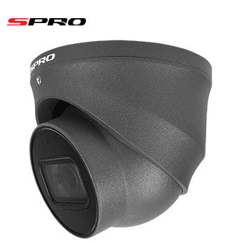 4K 8MP Dome Grey 2.8mm Lens with IR - The frontier in providing unbelievably crisp video along with optimal night vision imaging.