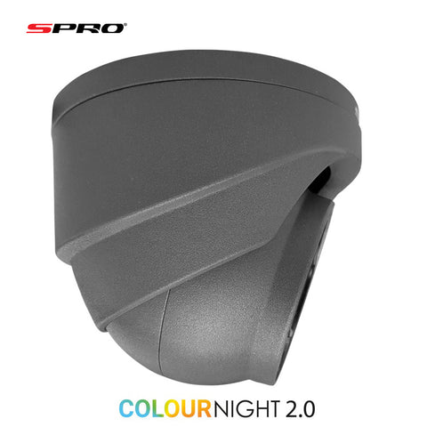 SPRO 8MP IP Smart Dual Illumination Turret with COLOUR NIGHT 2.0