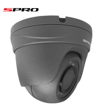 4MP IP Dome Grey 2.8mm Lens with IR - The frontier in providing unbelievably crisp video along with optimal night vision imaging.