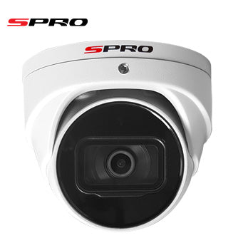 Security at it's finest, the 4K (8MP) IP SPRO - 2.8mm Fixed Lens Turret Camera with Microphone Built-in and Starlight. Clarity and extremely accurate night viewing, this camera is a cut above the rest and will provide you with peace of mind like no other.