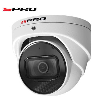 State-of-the-Art 4K (8MP) IP SPRO Auto-Focus/Motorised Lens Turret CCTV Camera Enhanced with Starlight Technology for Improved Night Vision