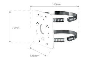 SPRO CCTV Camera Pole Bracket