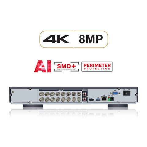 SPRO B6 8MP 24 Channels 5in1 with AI