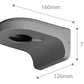 Dimension of SPRO CCTV Wall Bracket 02 - Grey